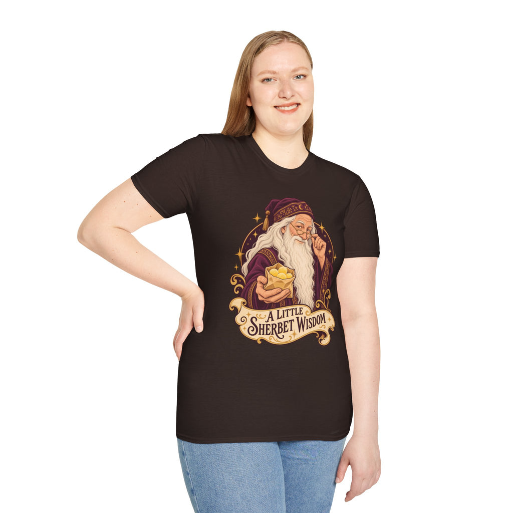 Dumbledore | Sherbet Lemon? | Harry Potter Illustration T‑Shirt