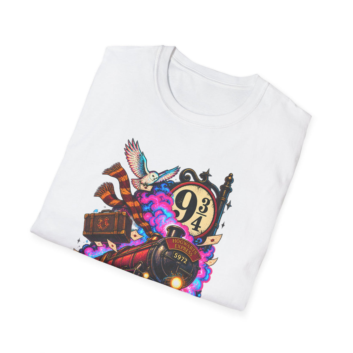 Running Late | Platform 9 and 3/4 | Harry Potter Graphic T-Shirt