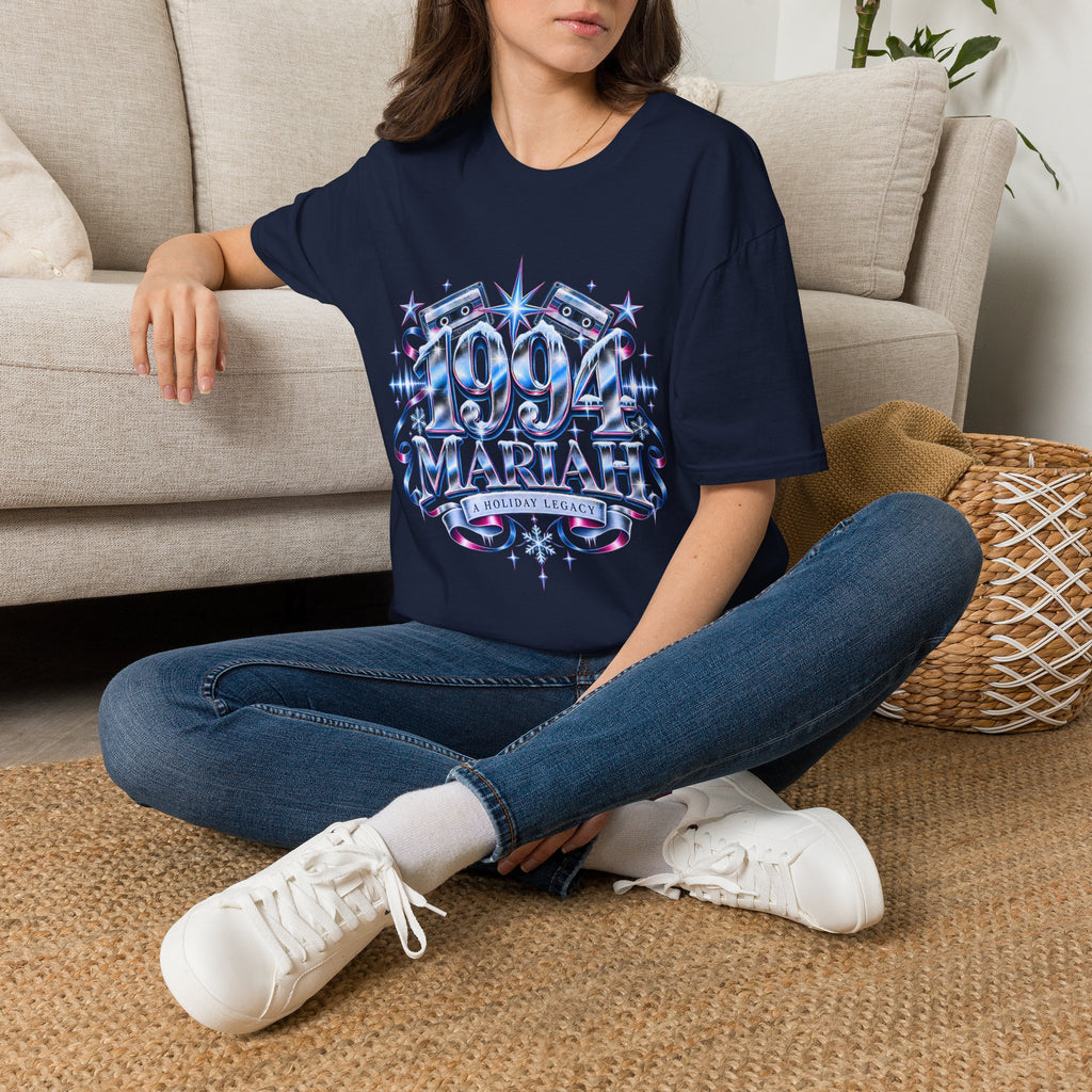 1990s Mariah Carey Graphic T-Shirt | Retro Cassette Pop Vintage Tour Style