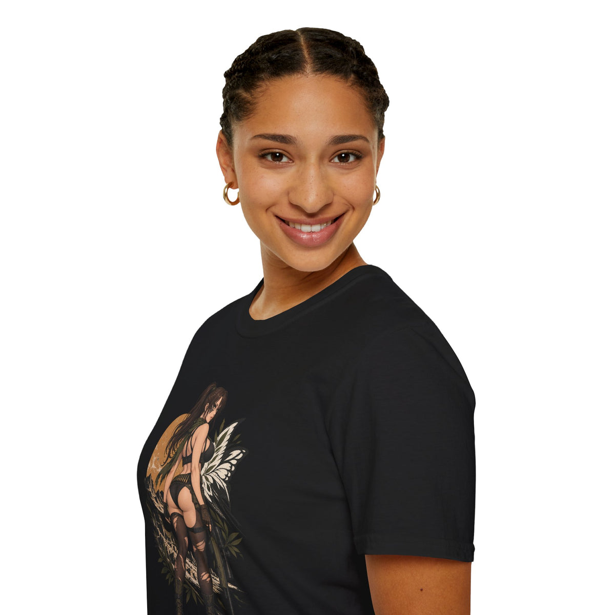 Metal Gear | Quiet | Sexy Pin Up Fantasy Sniper Girl T-Shirt