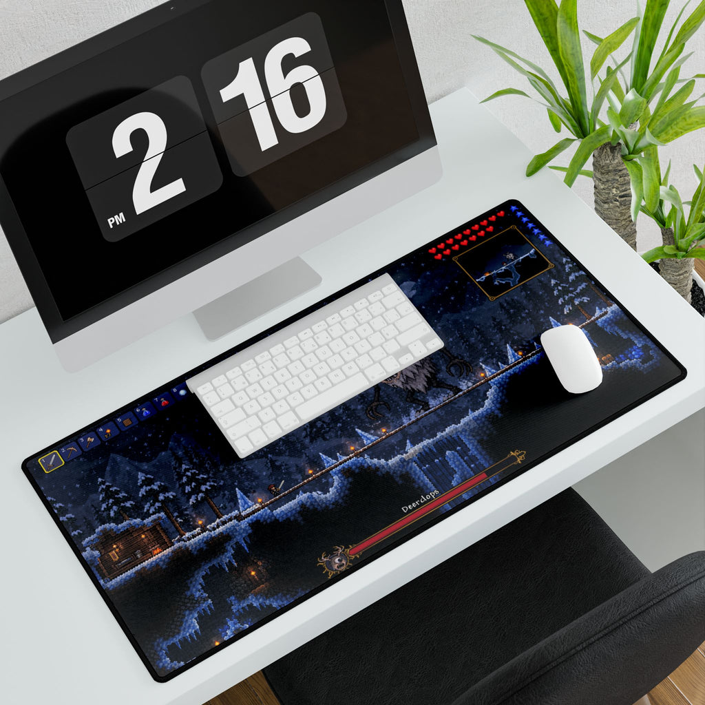 Terraria | Winter Boss Battle Mouse Pad
