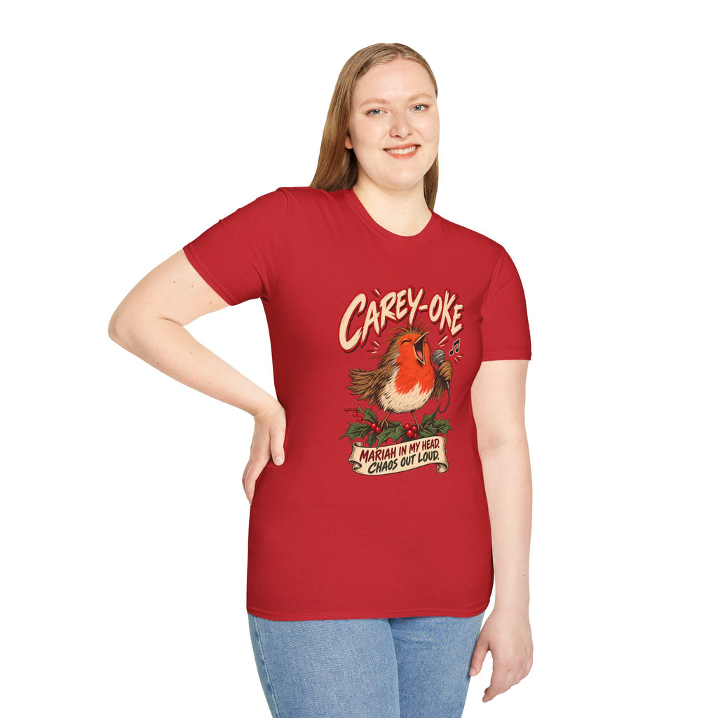 Robin 'Carey-oke' T-Shirt | Mariah in My Head Funny Holiday Tee