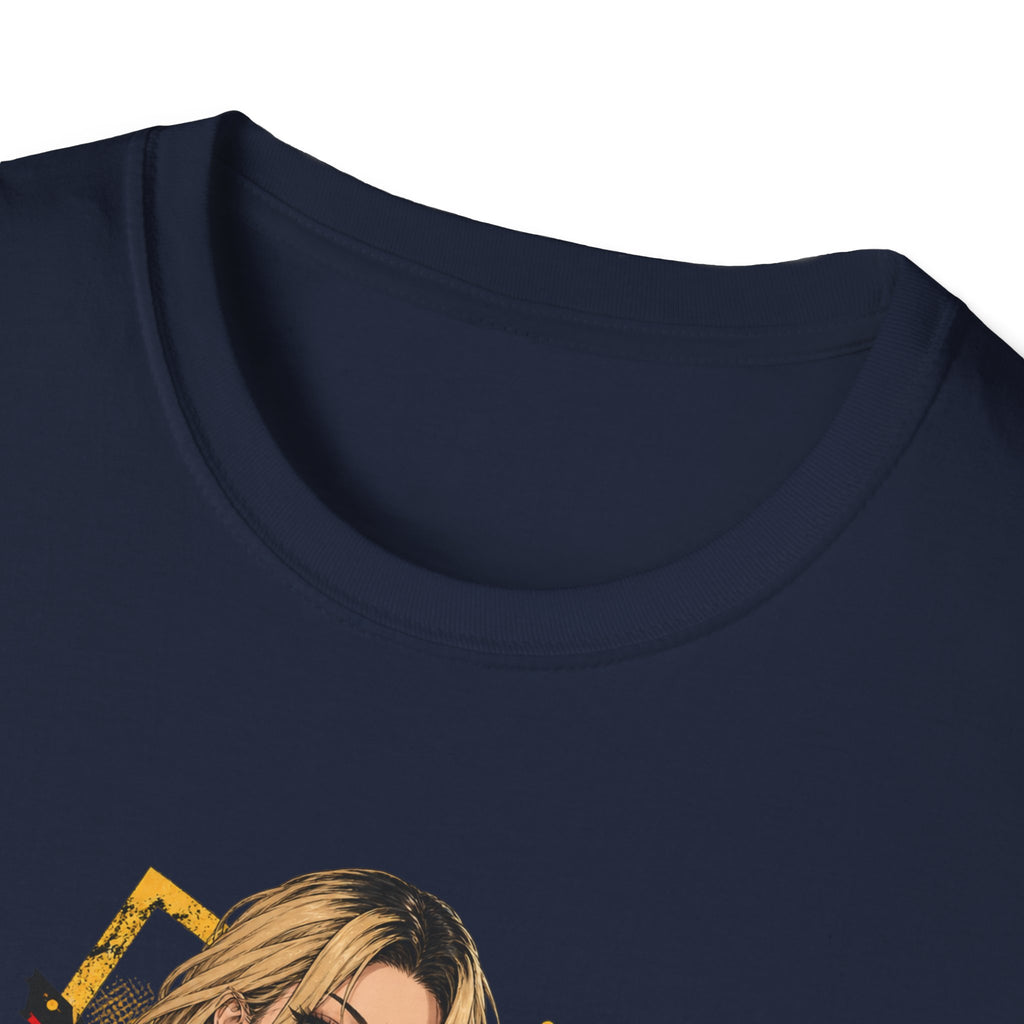 Sunny | Sexy Pin Up Golden Samurai Hot Girl T-Shirt
