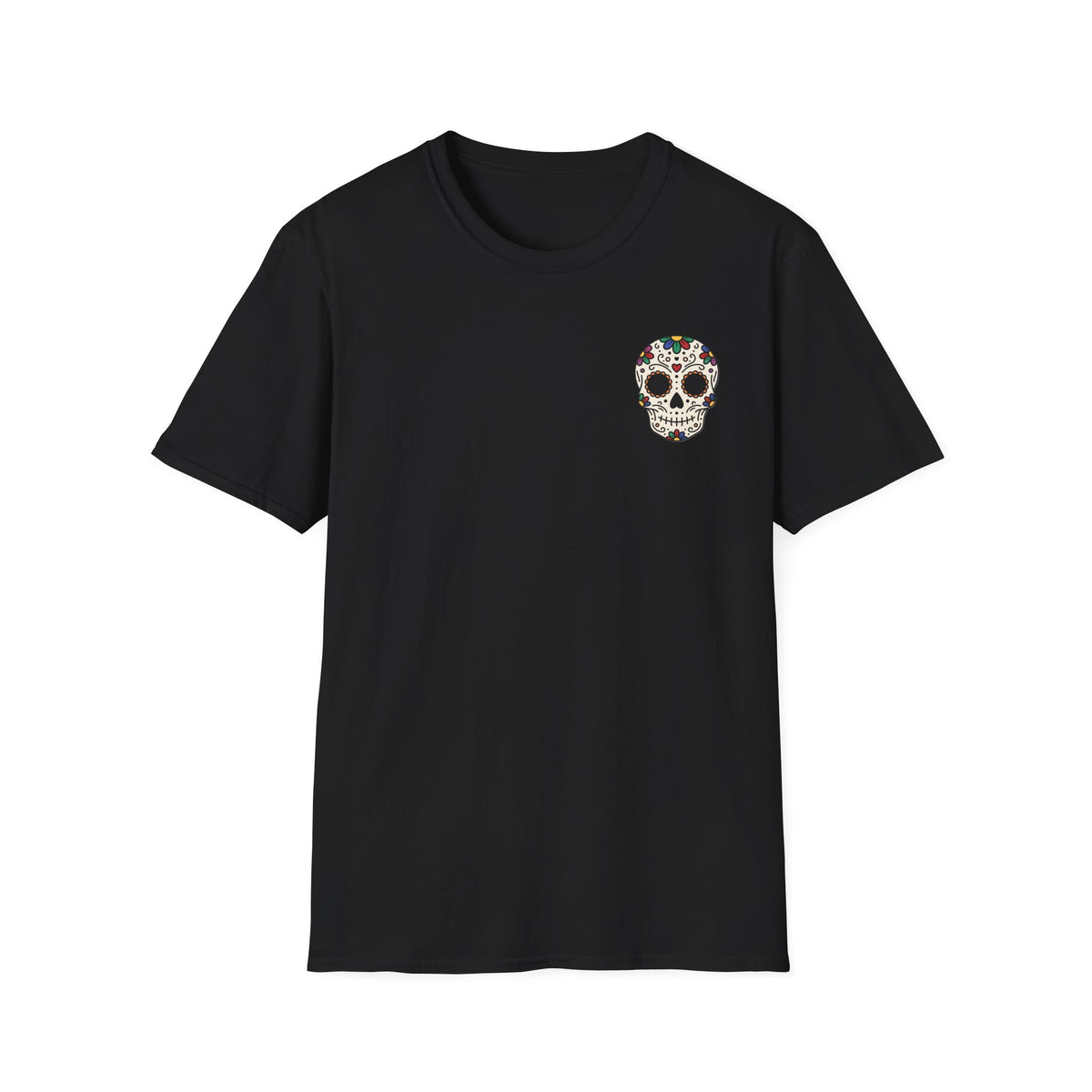 Sugar Skull | Day of the Dead | Floral Skull Tee