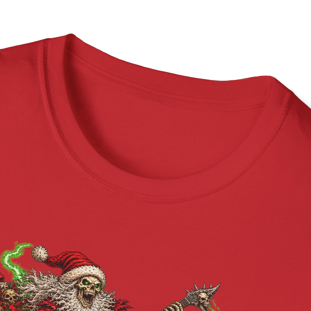 Slay Bells | Santa Clauses Horror Christmas T-Shirt