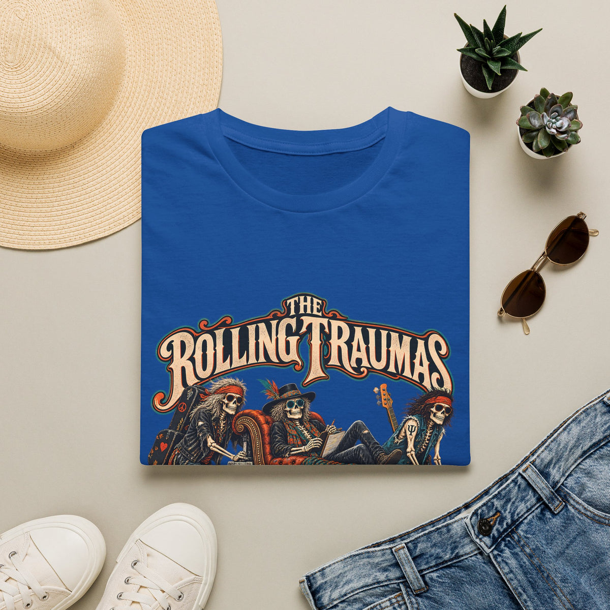 Rolling Traumas "Still On Tour" | Rock Band T-Shirt