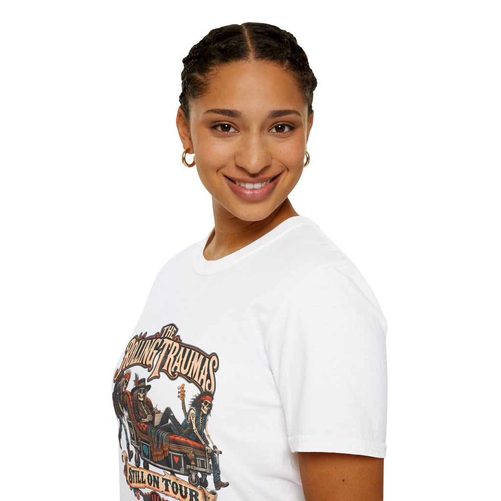 Rolling Traumas "Still On Tour" | Rock Band T-Shirt