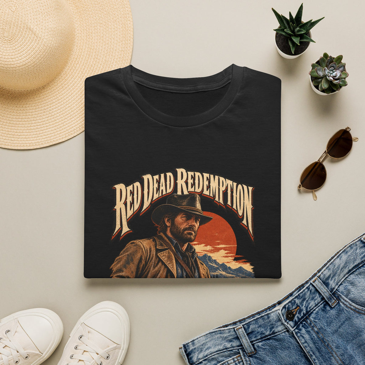 Red Dead Redemption | Arthur Morgan Vintage Western T-Shirt