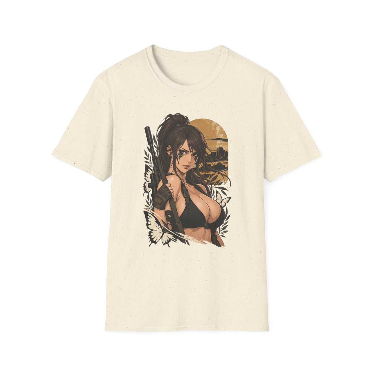Quiet | Metal Gear | Anime Style Pin Up Gamer Girl T Shirt