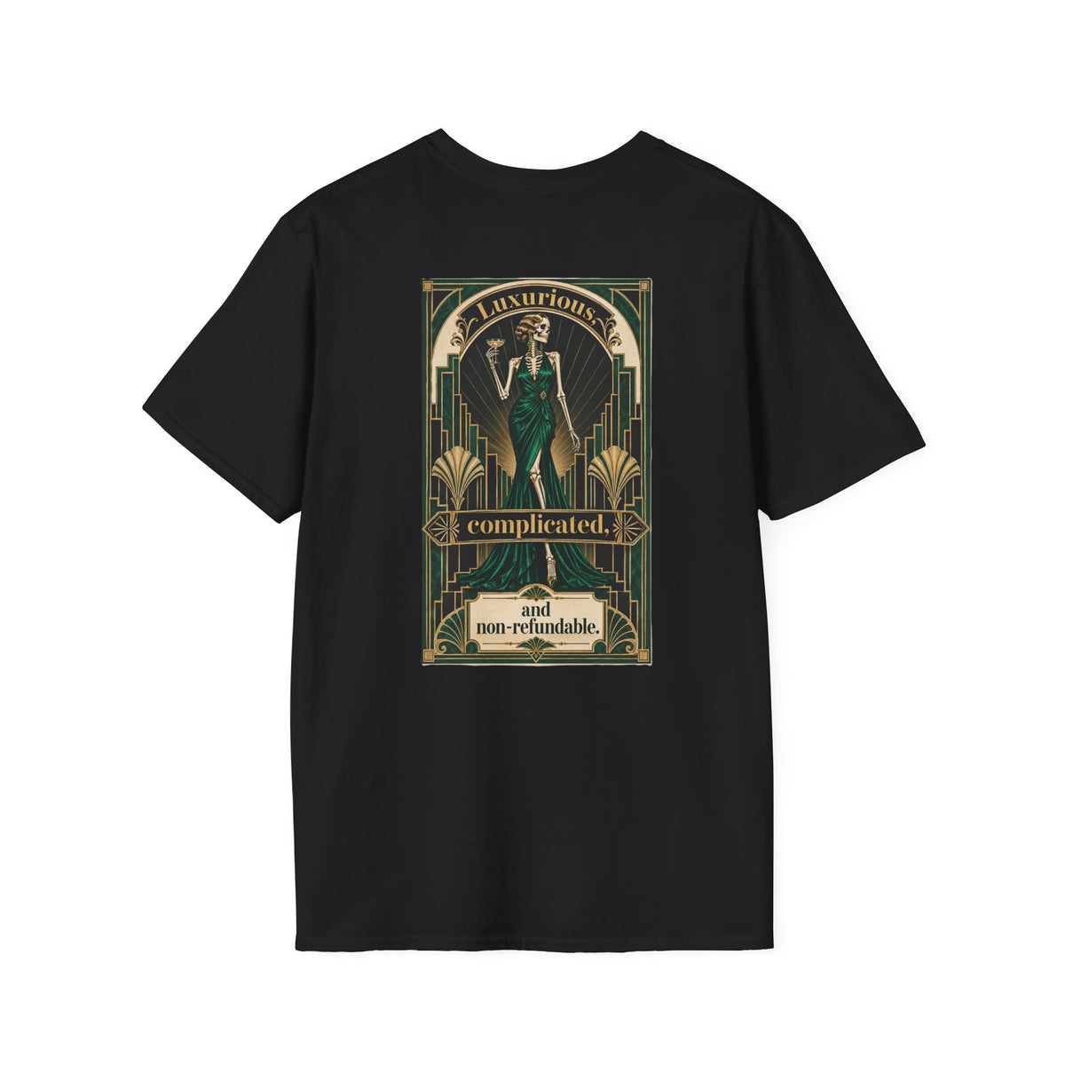 Luxurious, Complicated, Non-Refundable | Double-Sided Tee