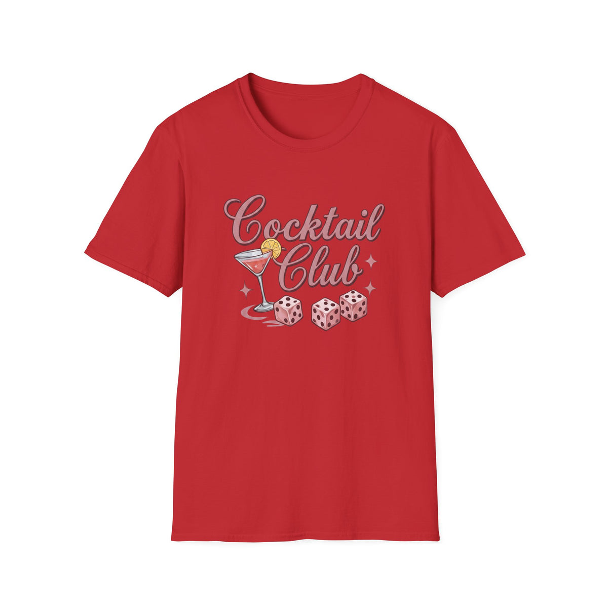 Cocktails & Dice - Girlie / Drinks T-Shirt