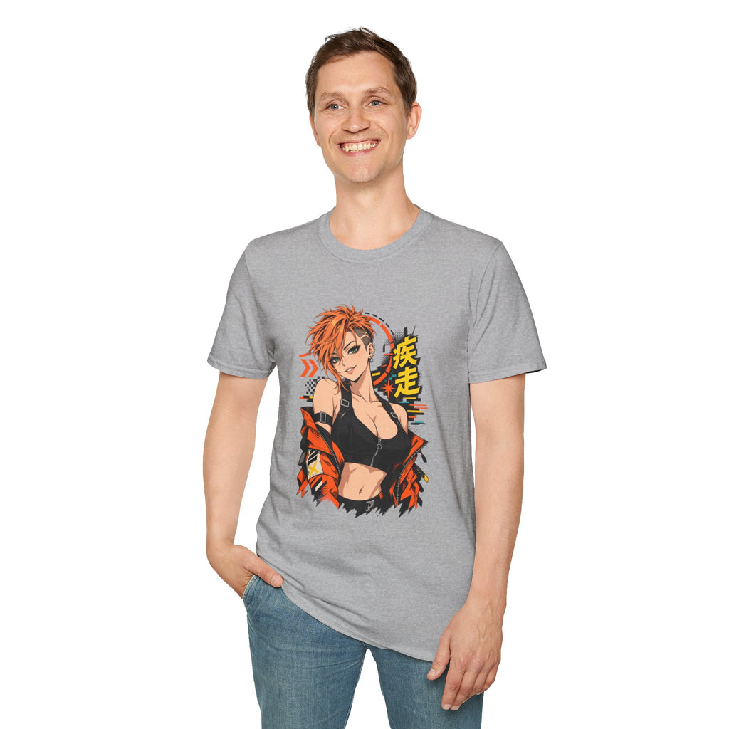 Amber | Anime Punk Sexy Pin Up Girl T-Shirt