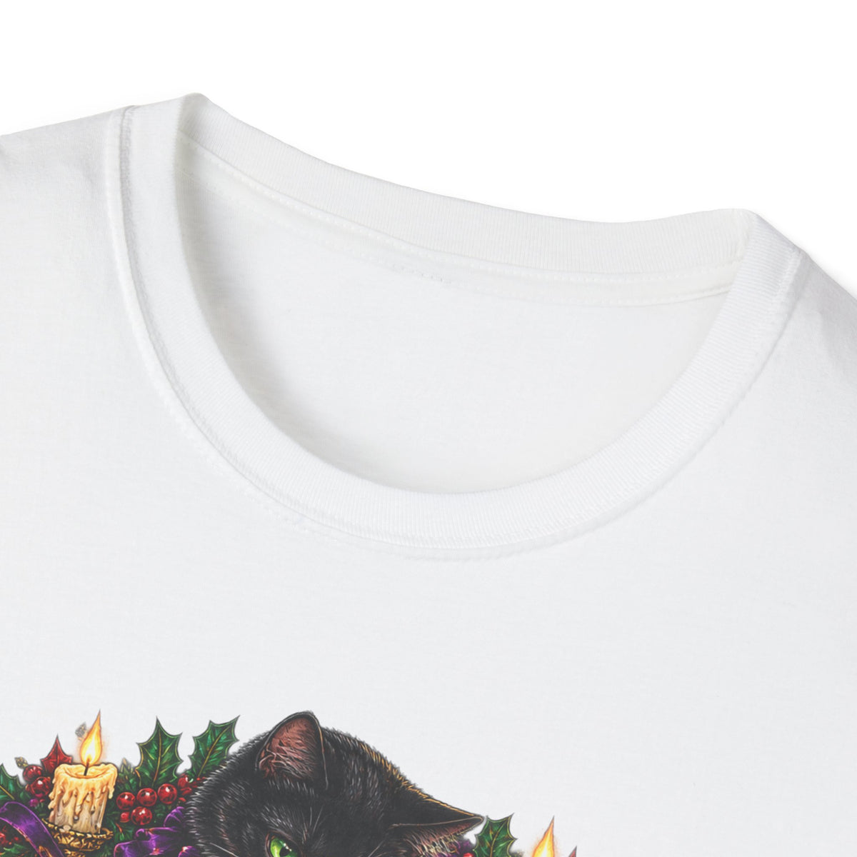 Festive Mischief | Cat Lover Christmas Holiday T-Shirt