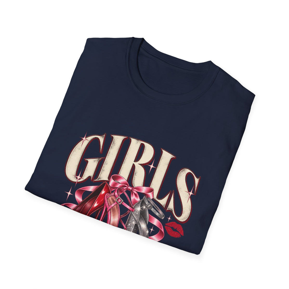 Sugababes |  Red Heels & Ribbons | Girls Night T Shirt