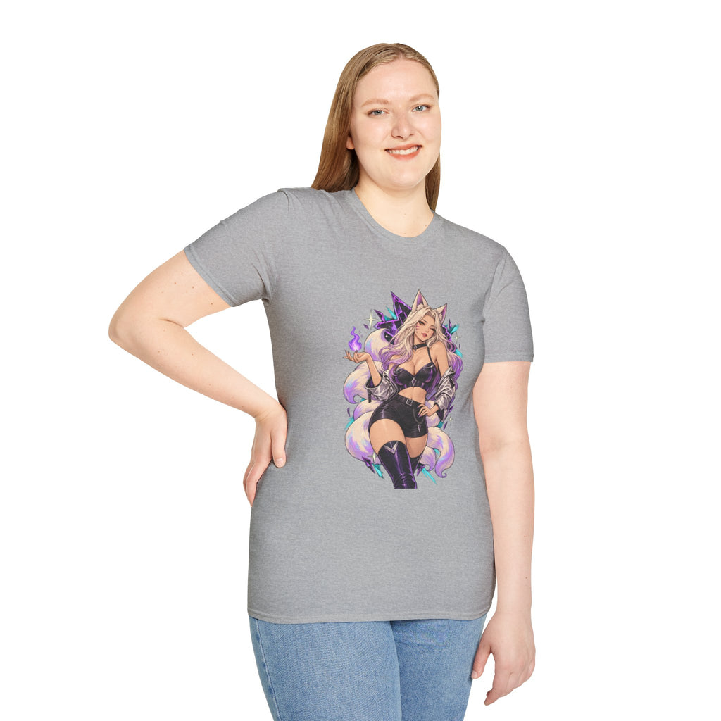 Ahri | League of Legends | Anime Fox Pin Up Girl T-Shirt
