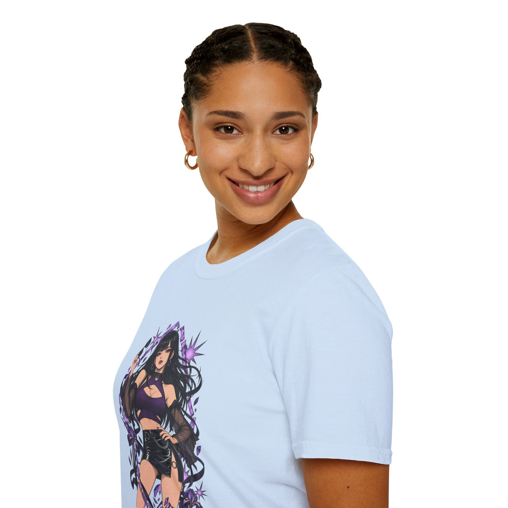 Violet | Japanese Anime Style Sexy Pin Up Girl Shirt