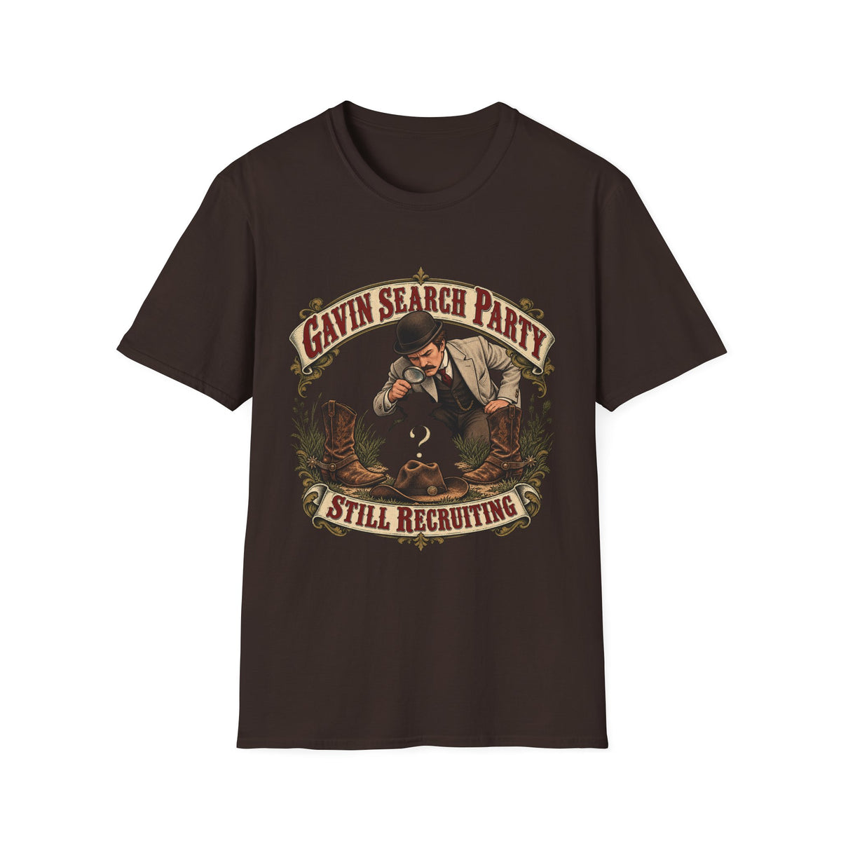 Gavin Search Party | Red Dead Redemption Funny Gamer T-Shirt