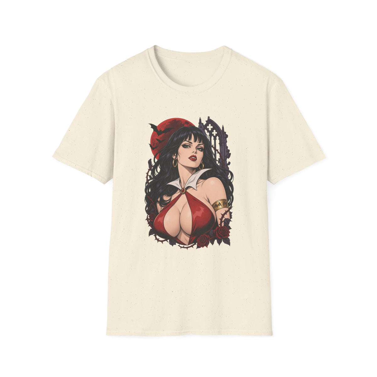 Vampirella | Sexy Halloween Vampire Pin Up Girl Sorceress Graphic T-Shirt
