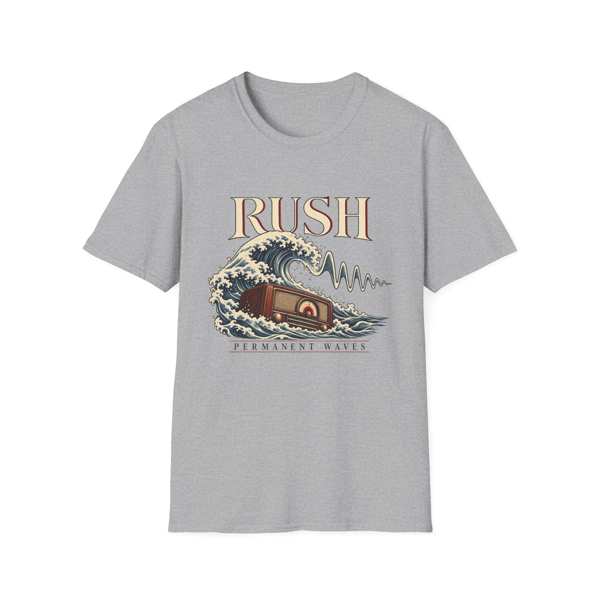 Rush | Permanent Waves | Prog Band T-Shirt