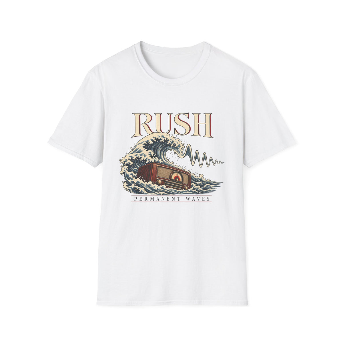 Rush | Permanent Waves | Prog Band T-Shirt