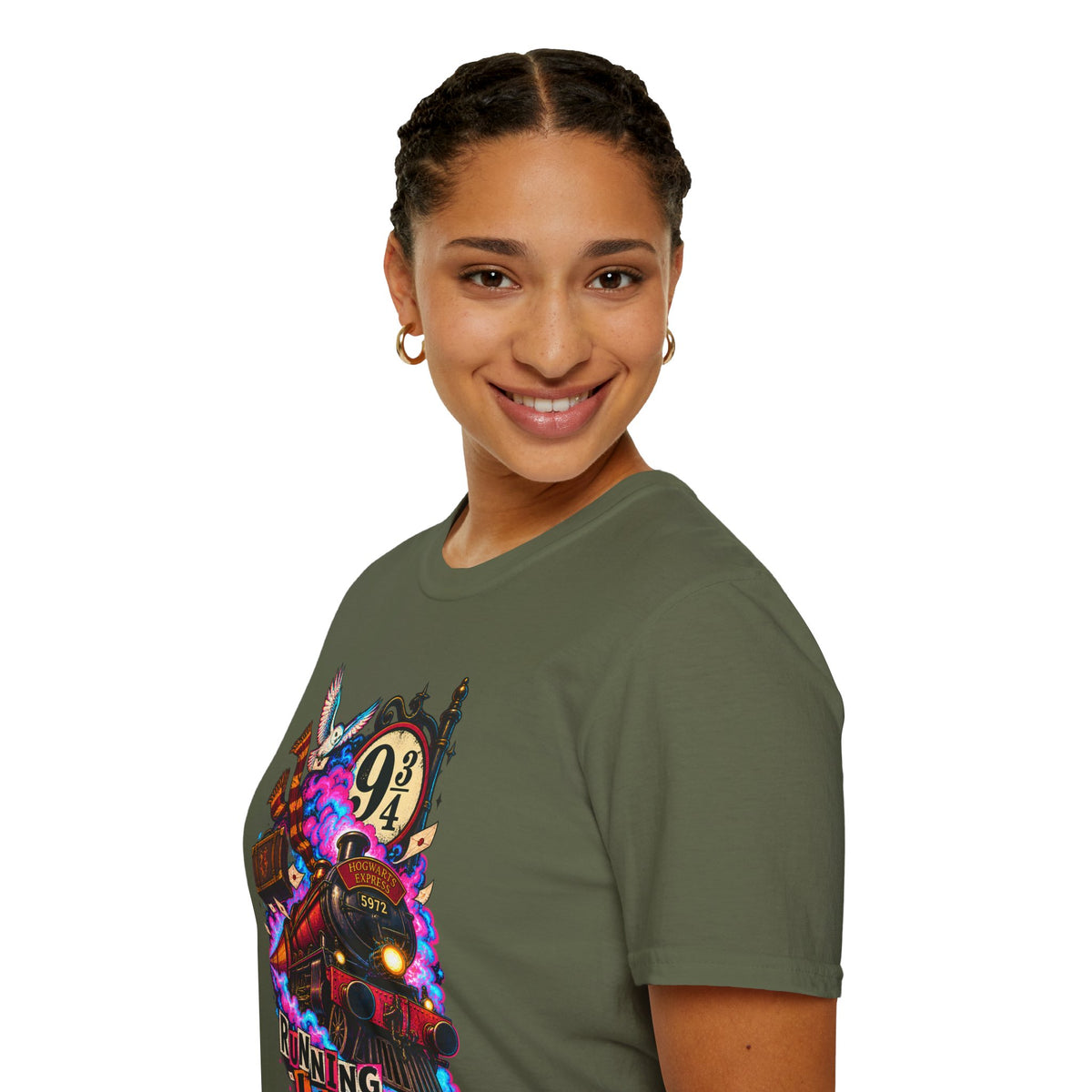 Running Late | Platform 9 and 3/4 | Harry Potter Graphic T-Shirt