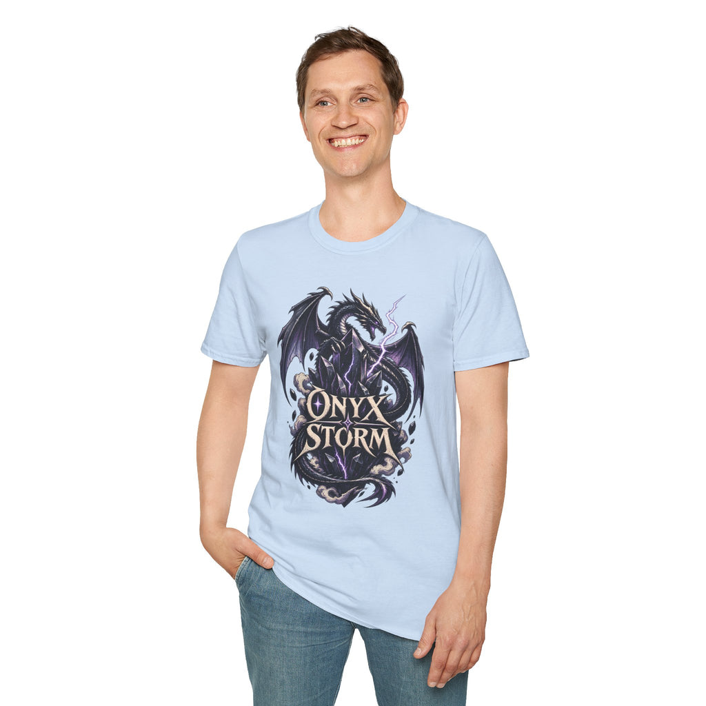 Onyx Storm | Fantasy Book Readers Dragon T-Shirt