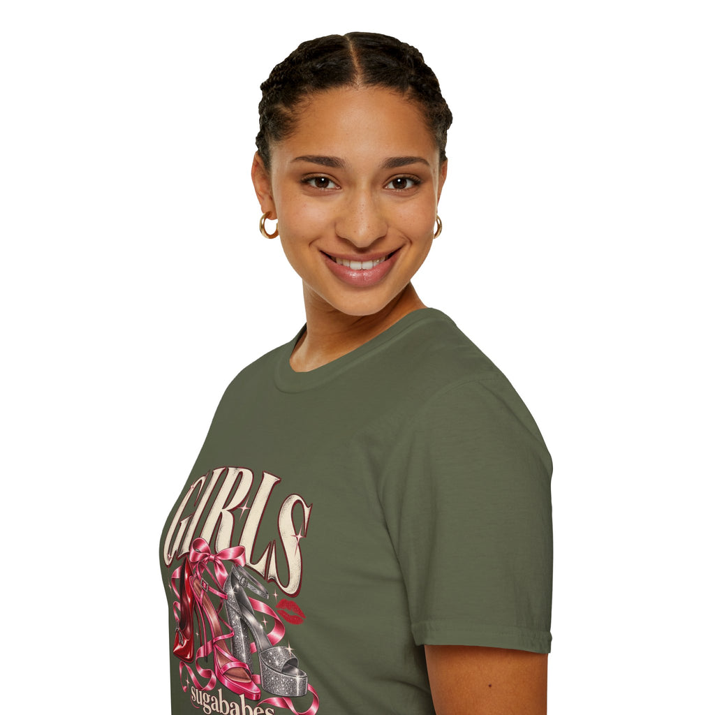 Sugababes |  Red Heels & Ribbons | Girls Night T Shirt
