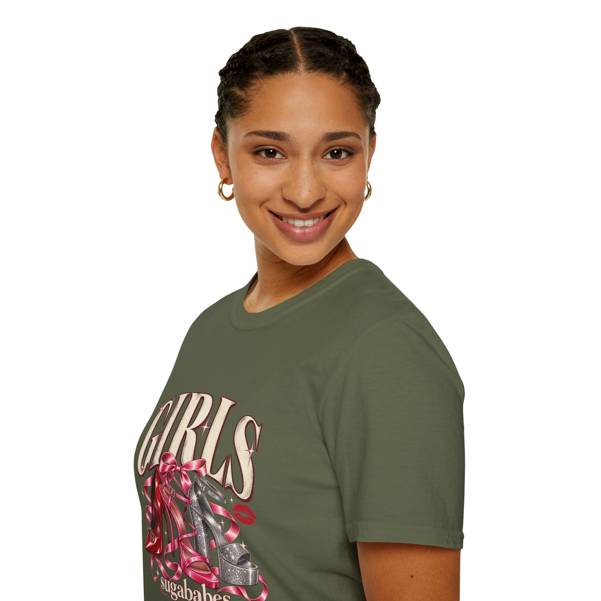 Sugababes |  Red Heels & Ribbons | Girls Night T Shirt
