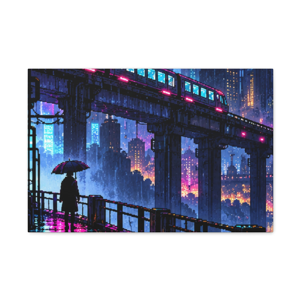Stretched Matte Canvas Print — 1.25" Depth (Custom Design)