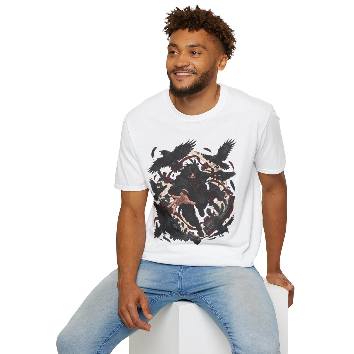 Mater of the Ravens | Japanese Anime Ninja Graphic T Shirt