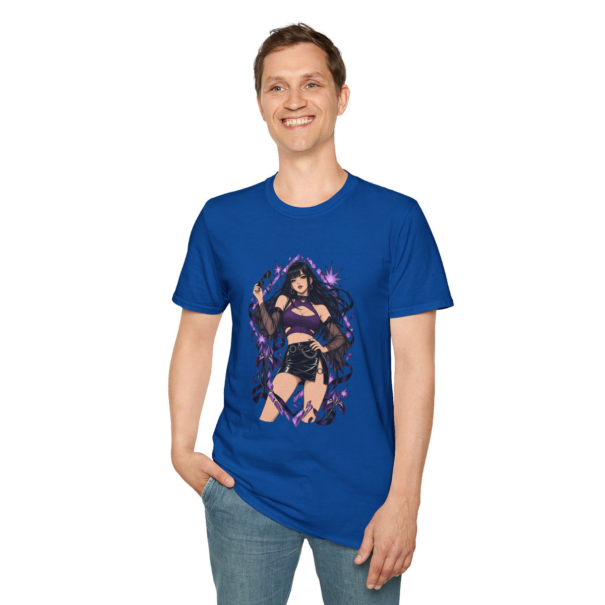 Violet | Japanese Anime Style Sexy Pin Up Girl Shirt