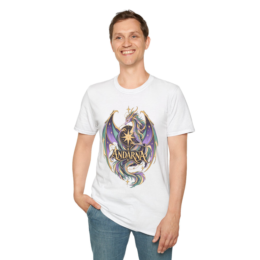 Andarna | Onyx Storm Dragon Graphic T-Shirt | Book Inspired