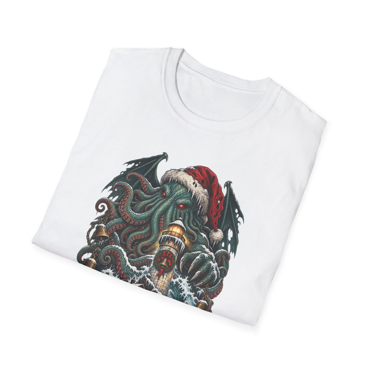 Merry Cthulhumas | Cthulhu Christmas T-Shirt