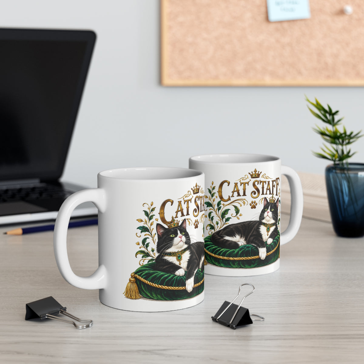 Cat Stuff | Funny Cat Lover Coffee Cup Gift (11oz)