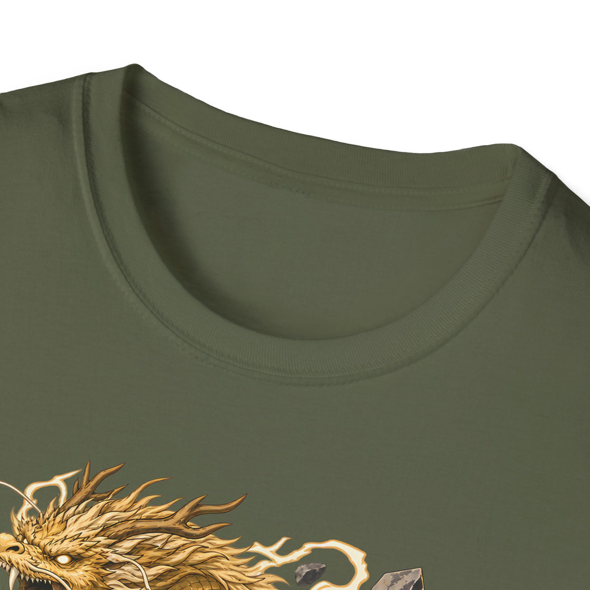 Golden Dragon | Ninja Dragon Kick | Martial Arts Warrior T Shirt