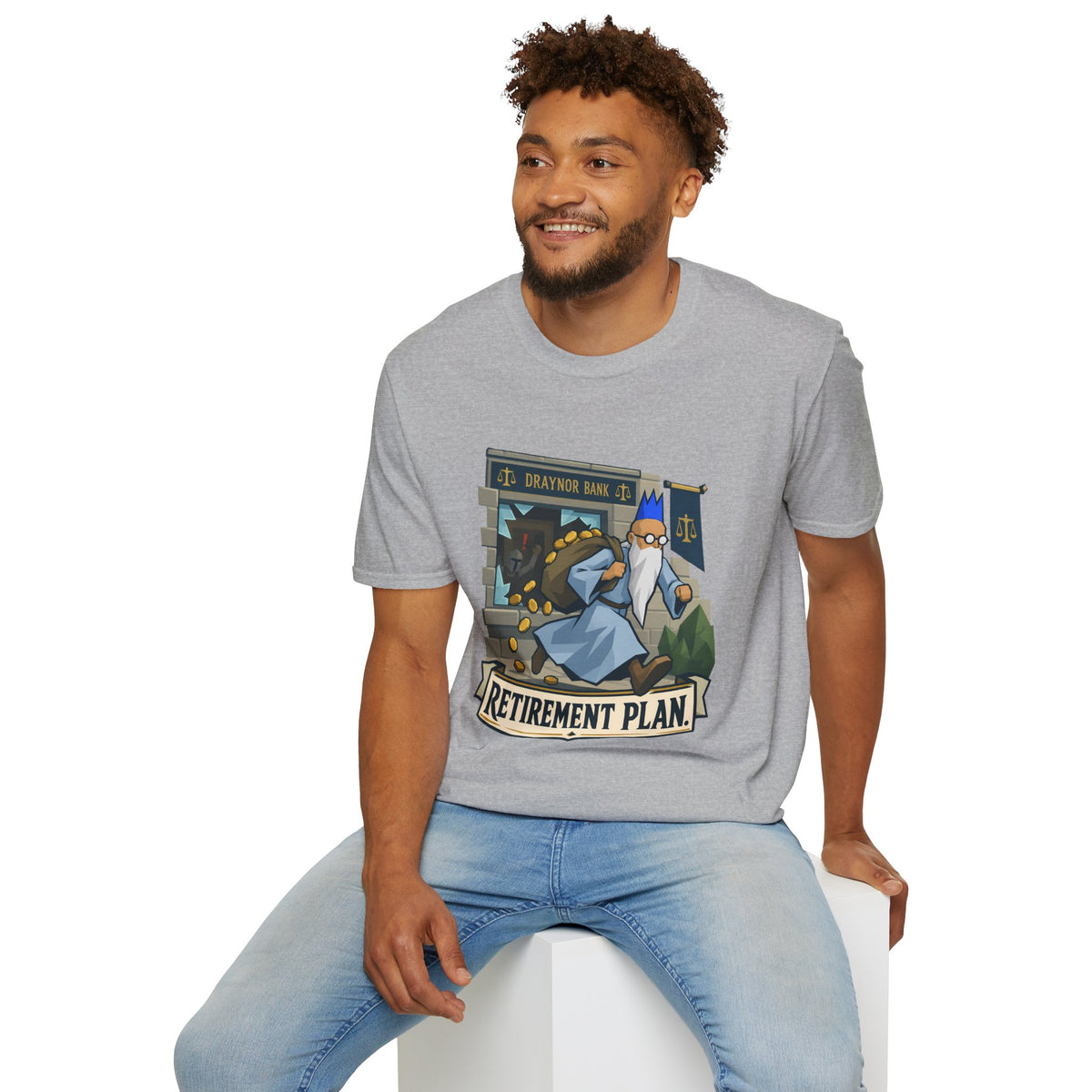 Retirement Plan Wise Old Man OSRS / Runescape T-Shirt