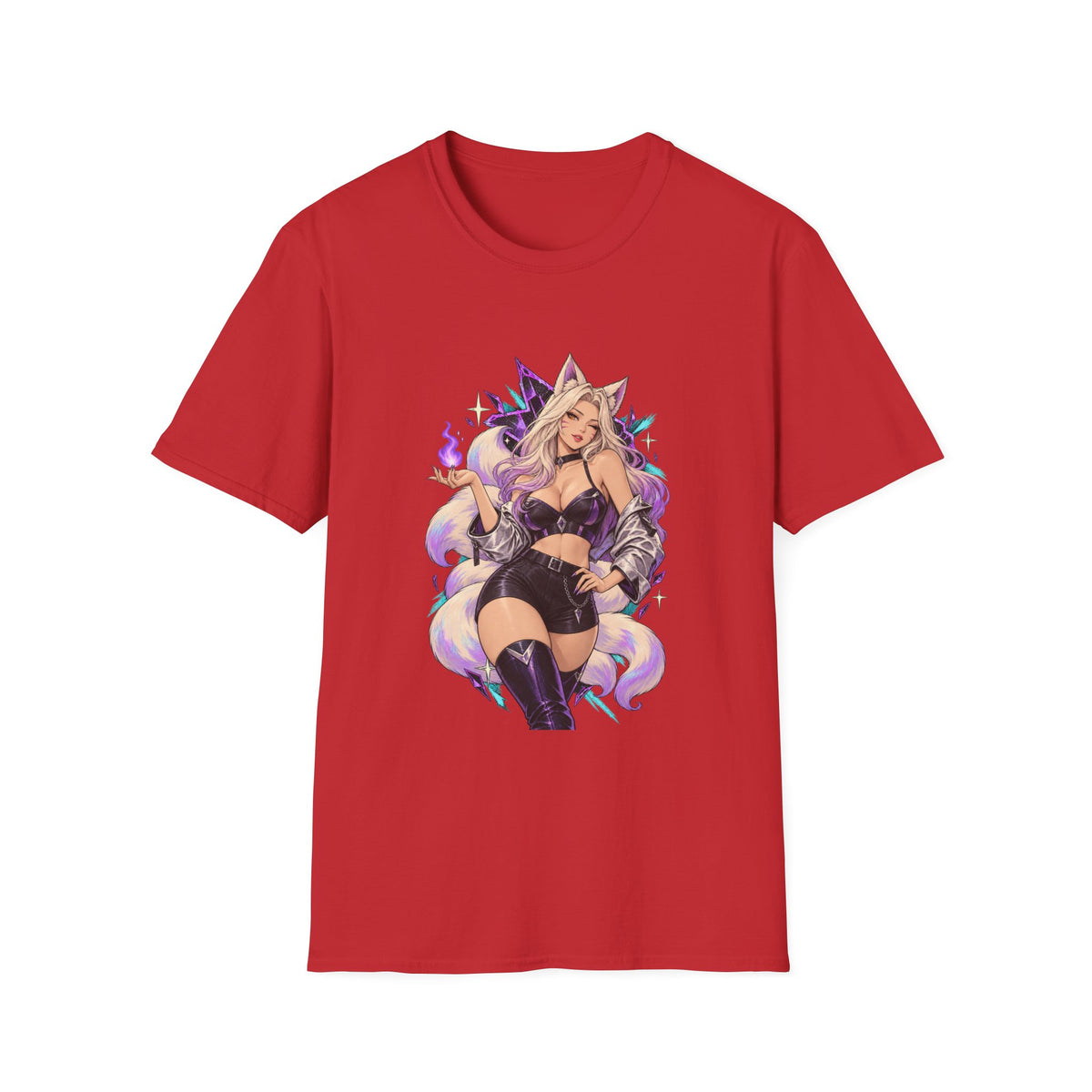 Ahri | League of Legends | Anime Fox Pin Up Girl T-Shirt