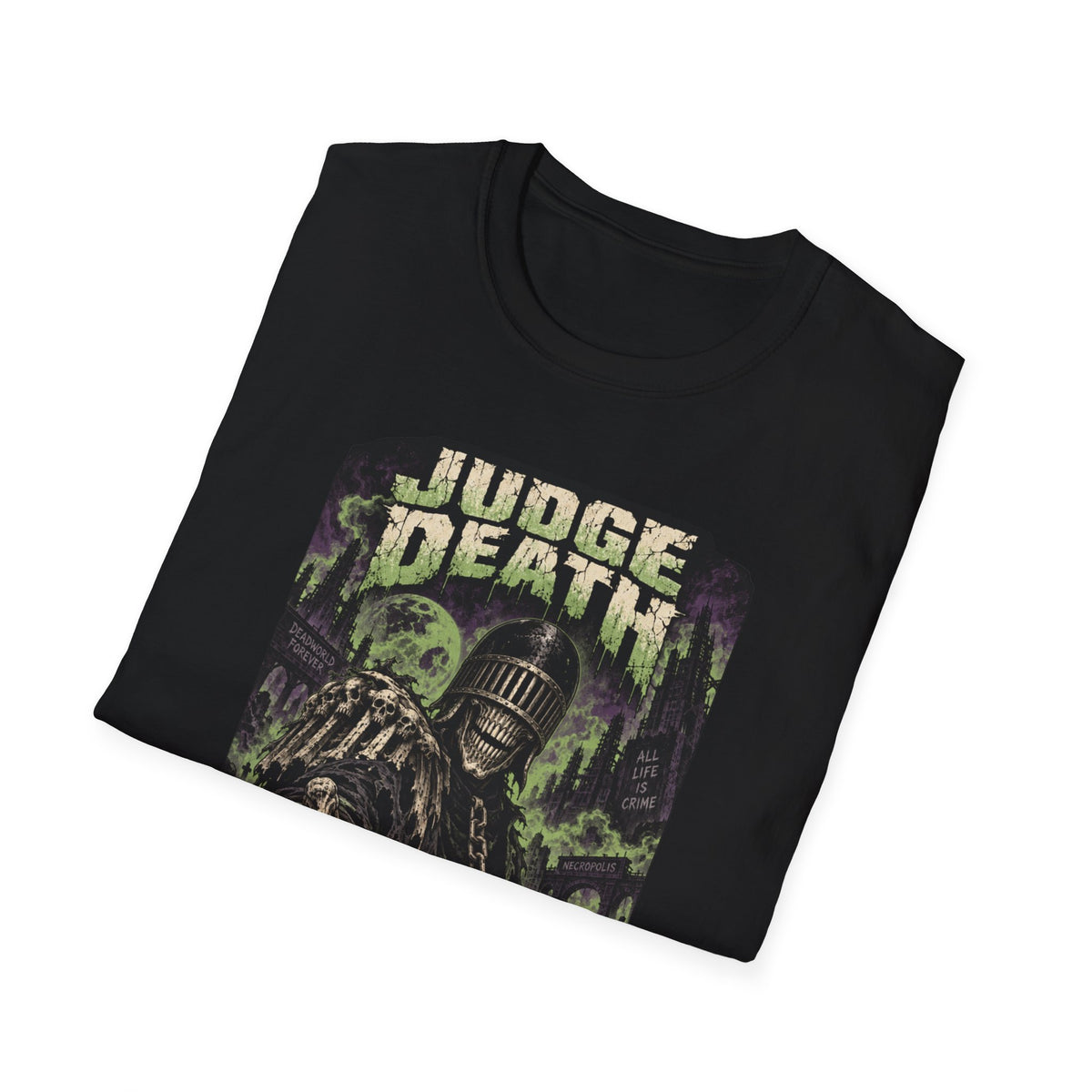 Judge Death | The Crime Is Life | Graphic Tee