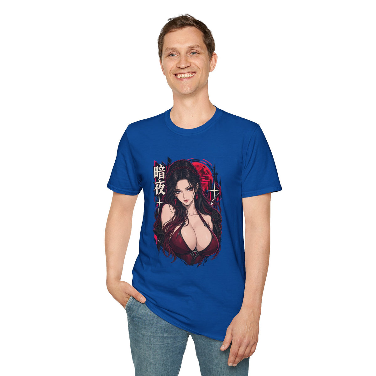 Noir | Sexy Anime Vampire Pin Up Girl | Waifu T-Shirt