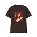 Red Widow | Sexy Anime Pin Up Girl | Waifu T-Shirt