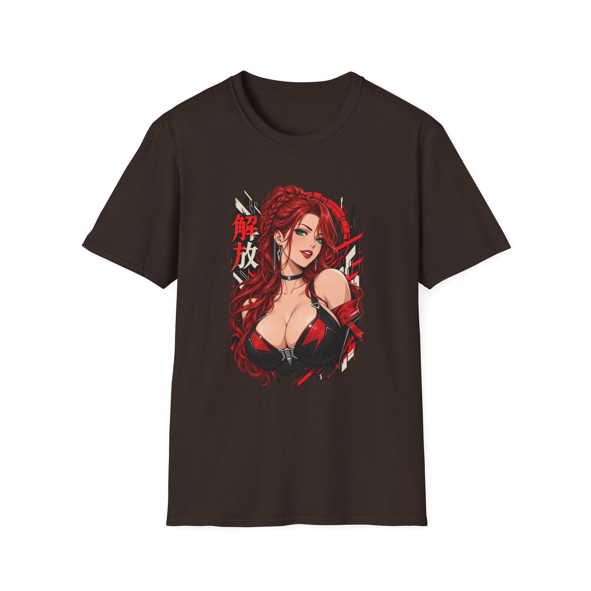 Red Widow | Sexy Anime Pin Up Girl | Waifu T-Shirt