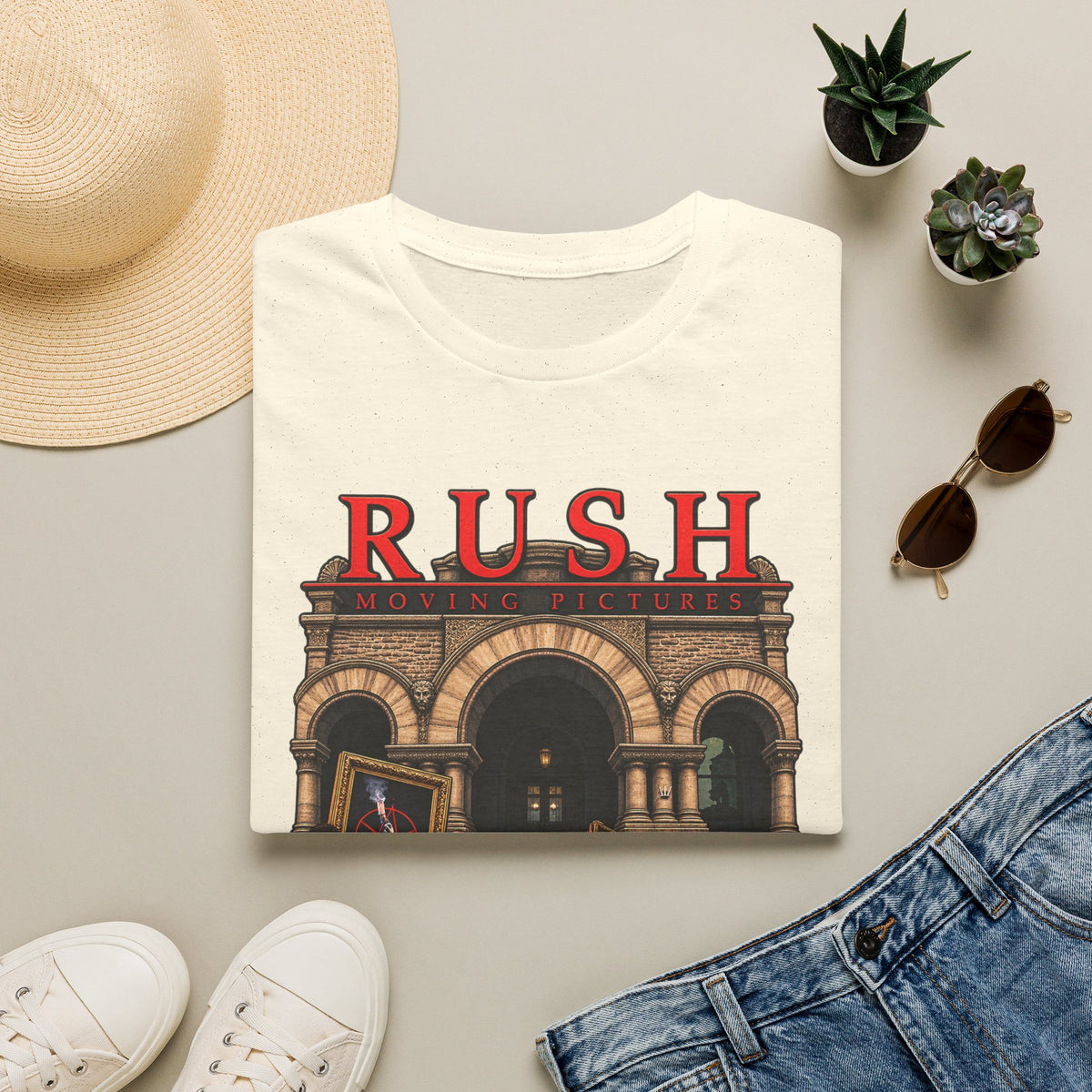 Rush | Moving Pictures | Prog Band Album Art T-Shirt
