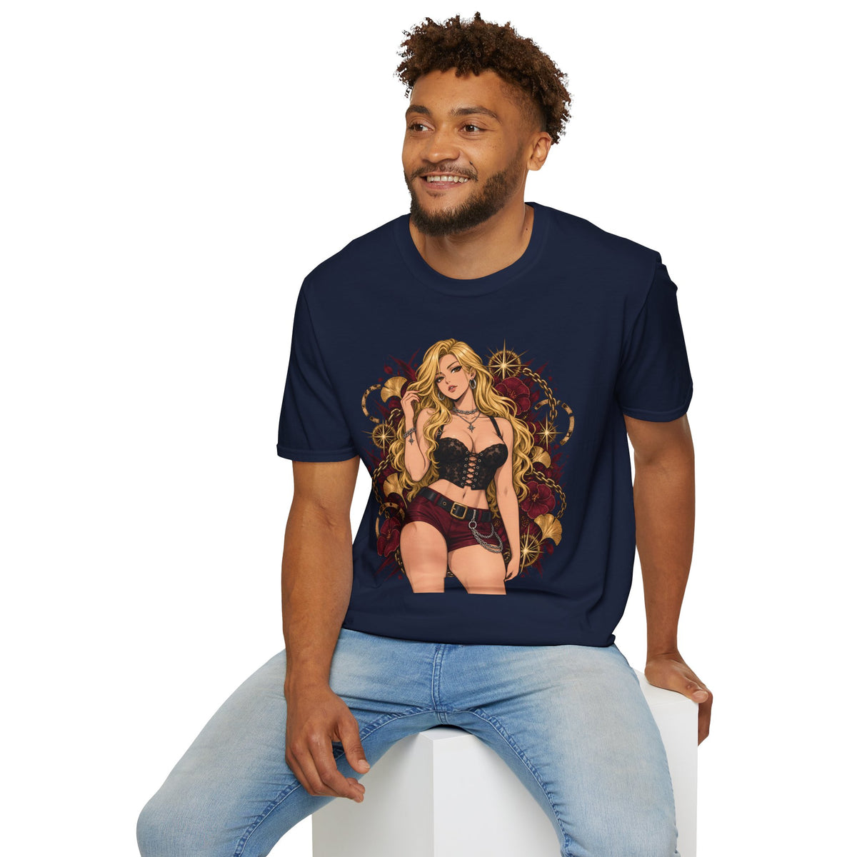 Blonde Bombshell | Japanese Anime Style Pin up Girl