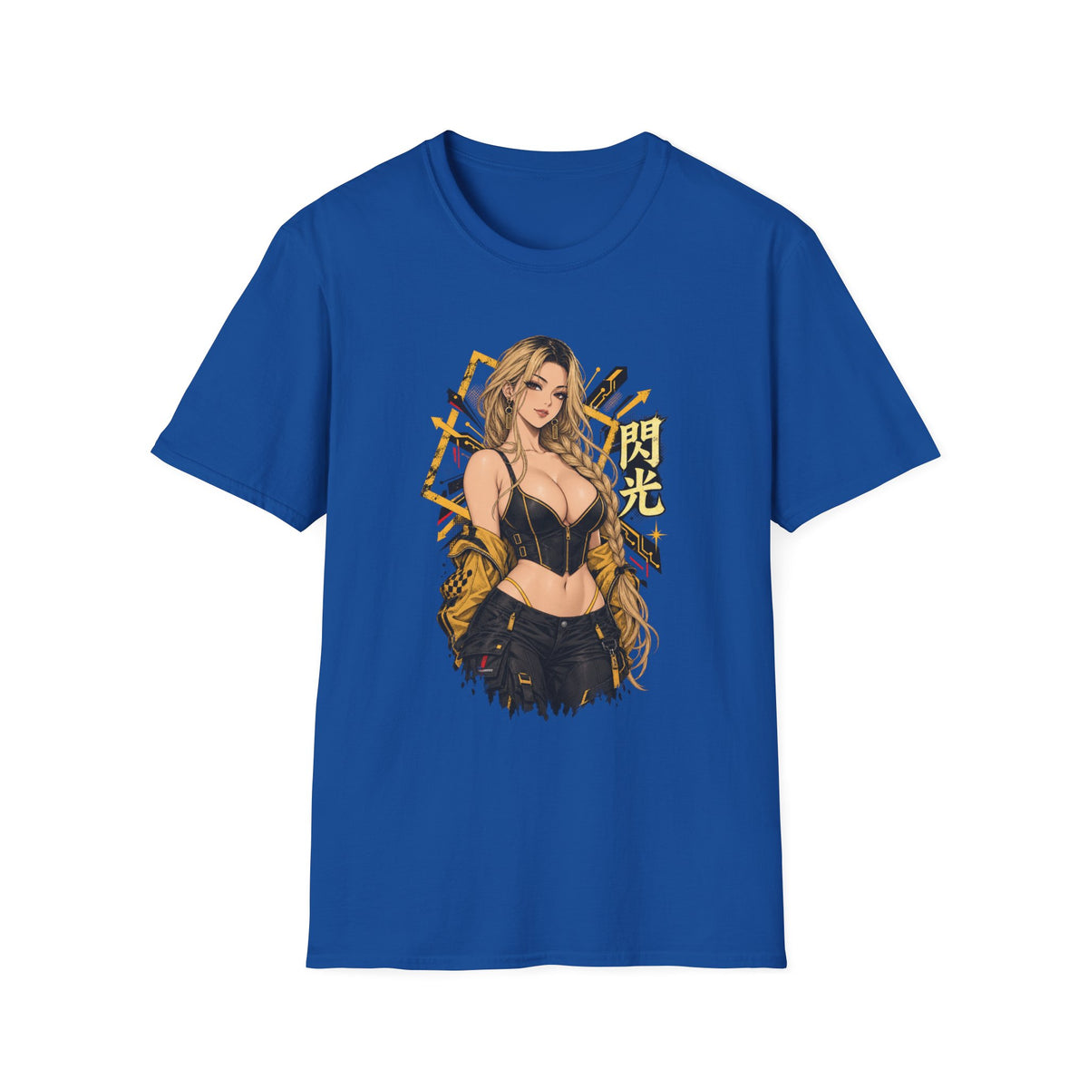 Sunny | Sexy Pin Up Golden Samurai Hot Girl T-Shirt