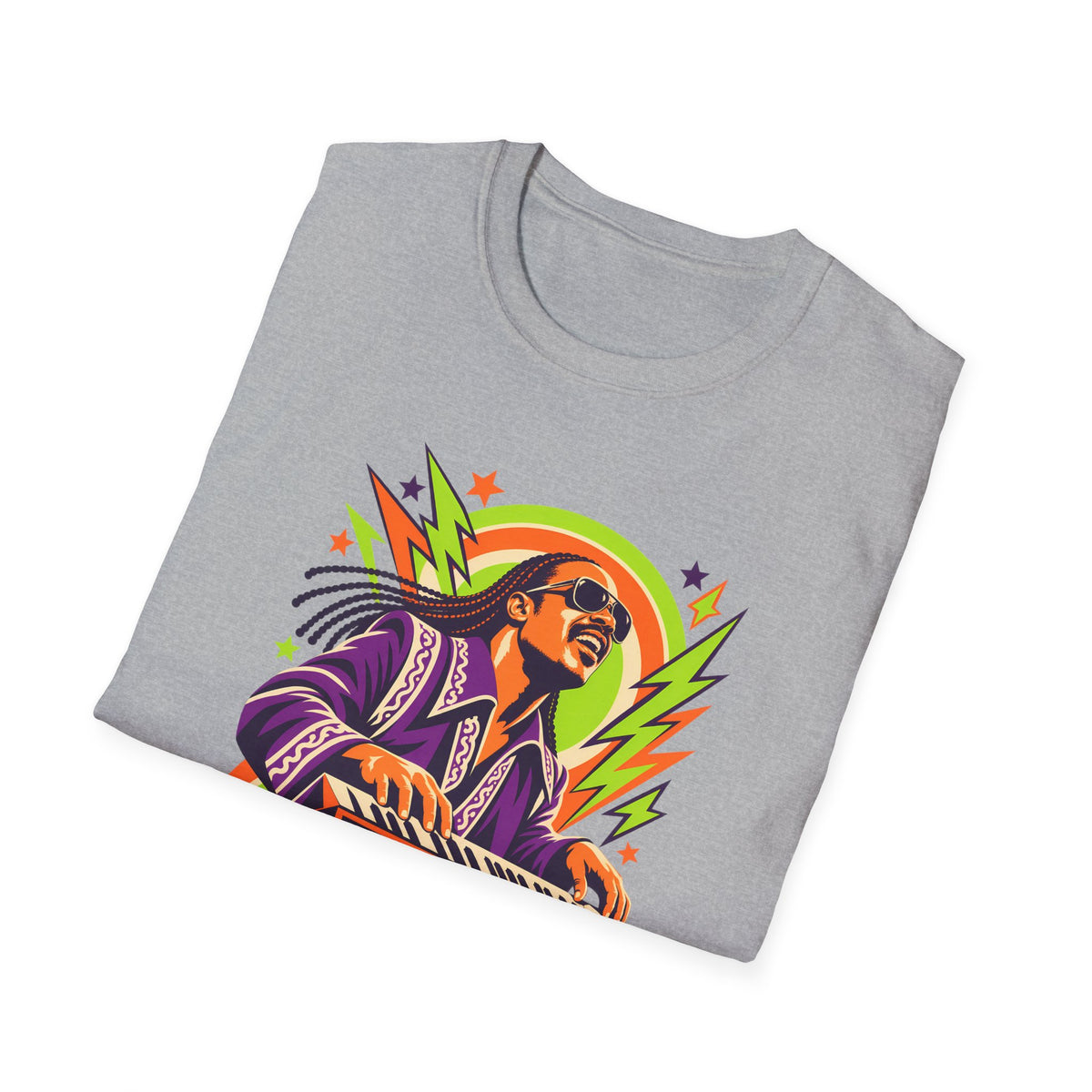 Retro Music Legend Stevie Wonder Graphic Tee