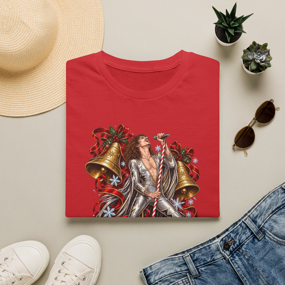 Christmas Time Don't let the Bells End | The Darkness | Christmas Rock T-Shirt