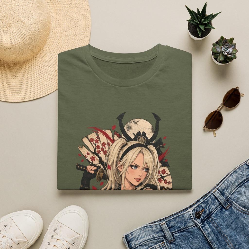 Babydoll | Samurai Anime Sexy Pin Up Girl Graphic T-Shirt
