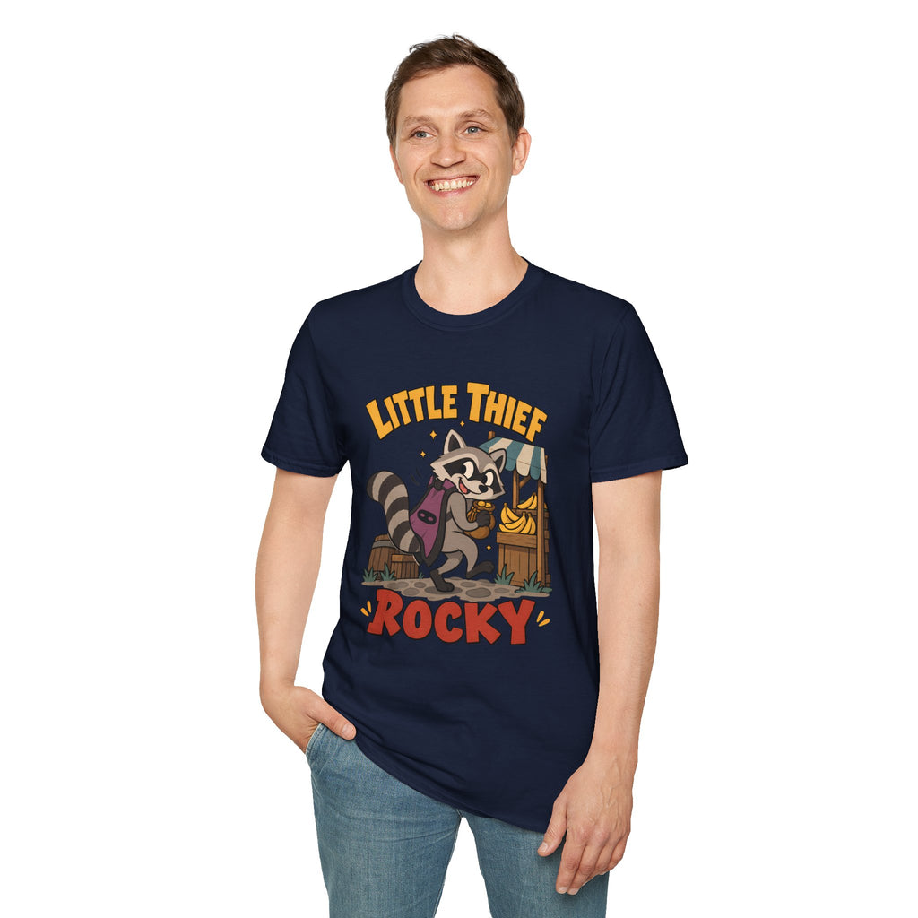Little Thief Rocky T-Shirt - Cute OSRS Rocky Tee