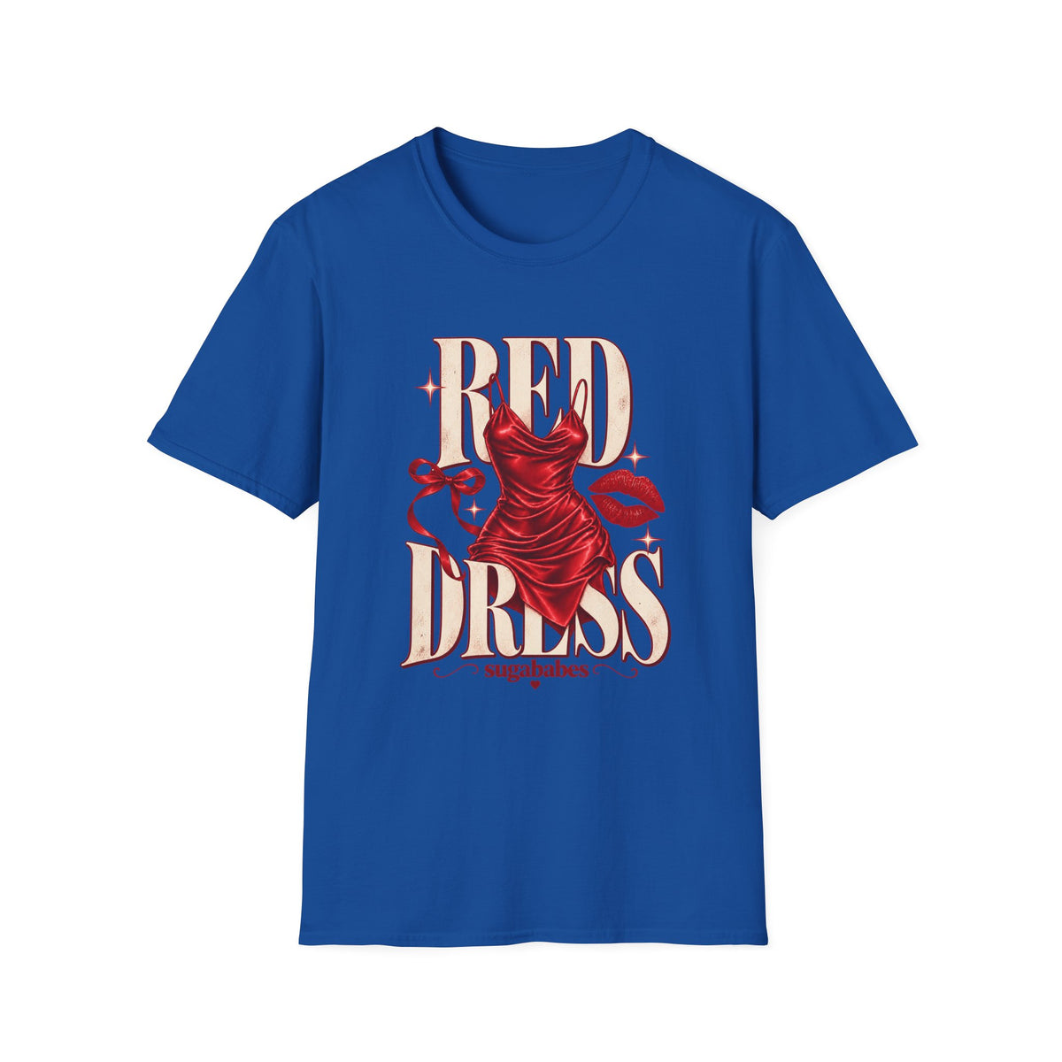 Red Dress | Sugababes Retro Pinup Graphic T Shirt