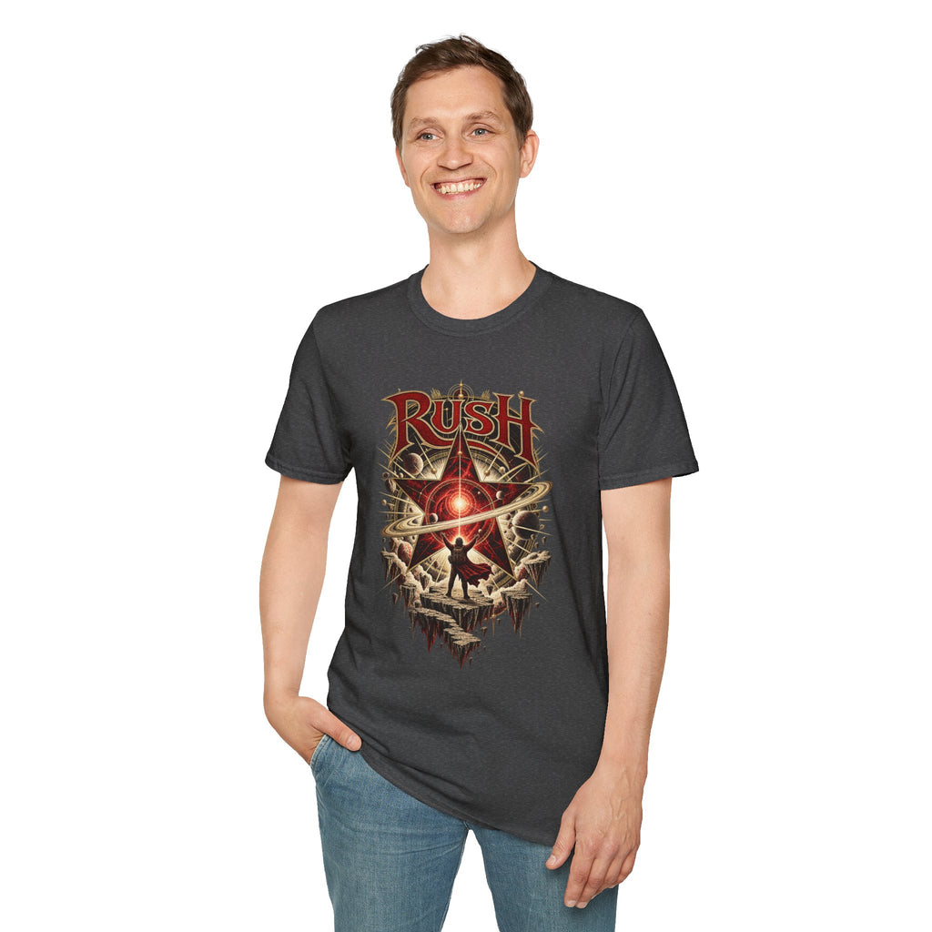 Rush | Legendary Prog Band Band T‑Shirt Cosmic Rebellion
